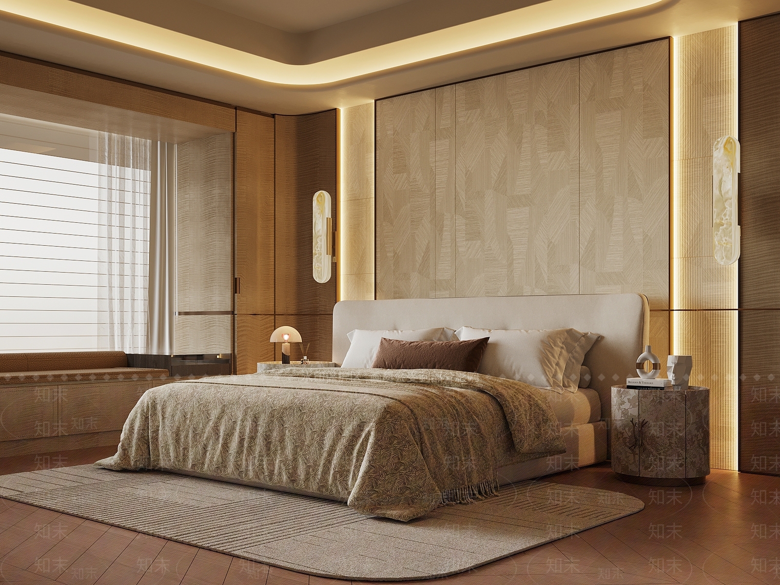 家居卧室3D模型下载【ID:1226101306】