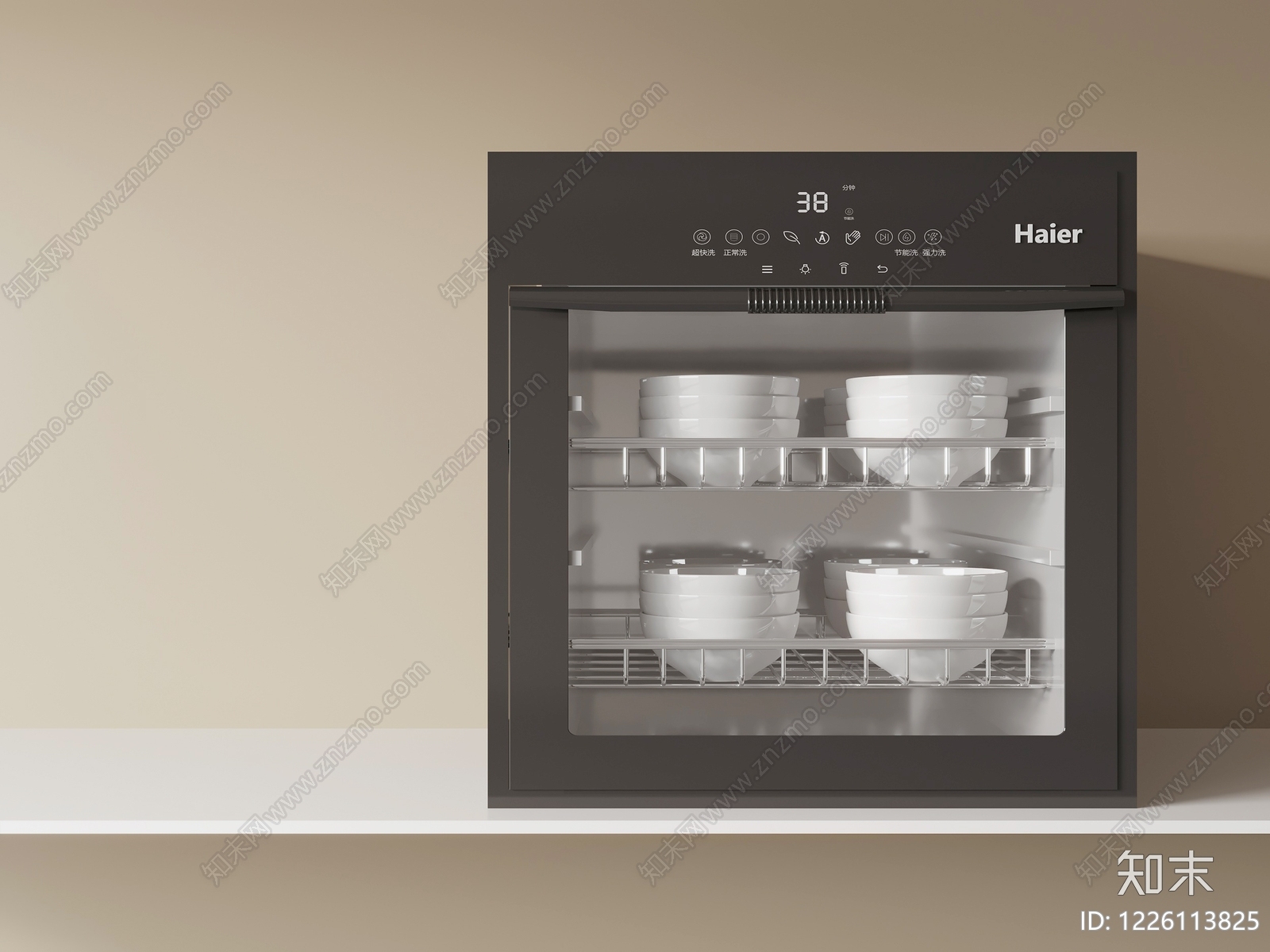 现代简约消毒柜SU模型下载【ID:1226113825】