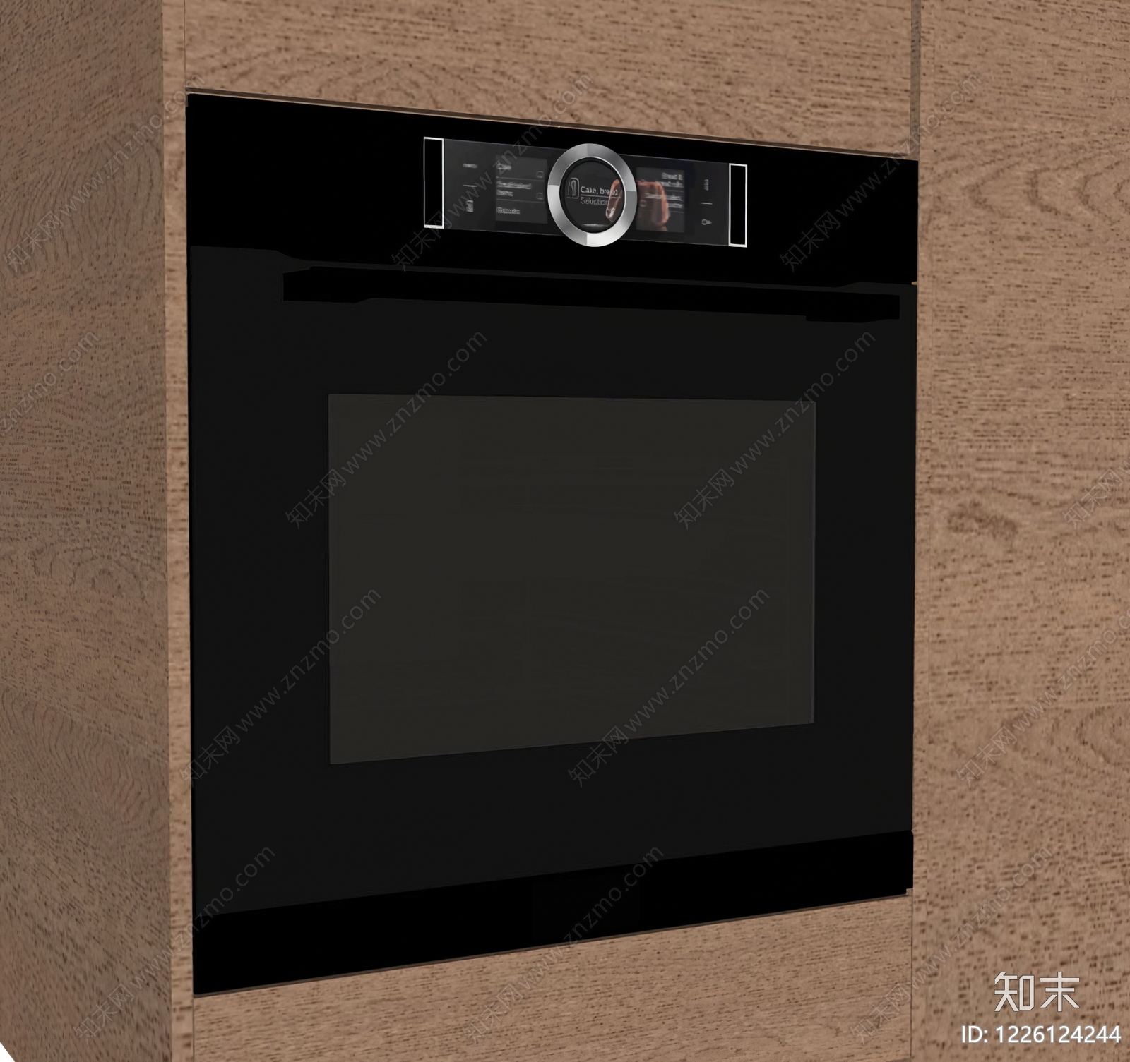 现代烤箱SU模型下载【ID:1226124244】