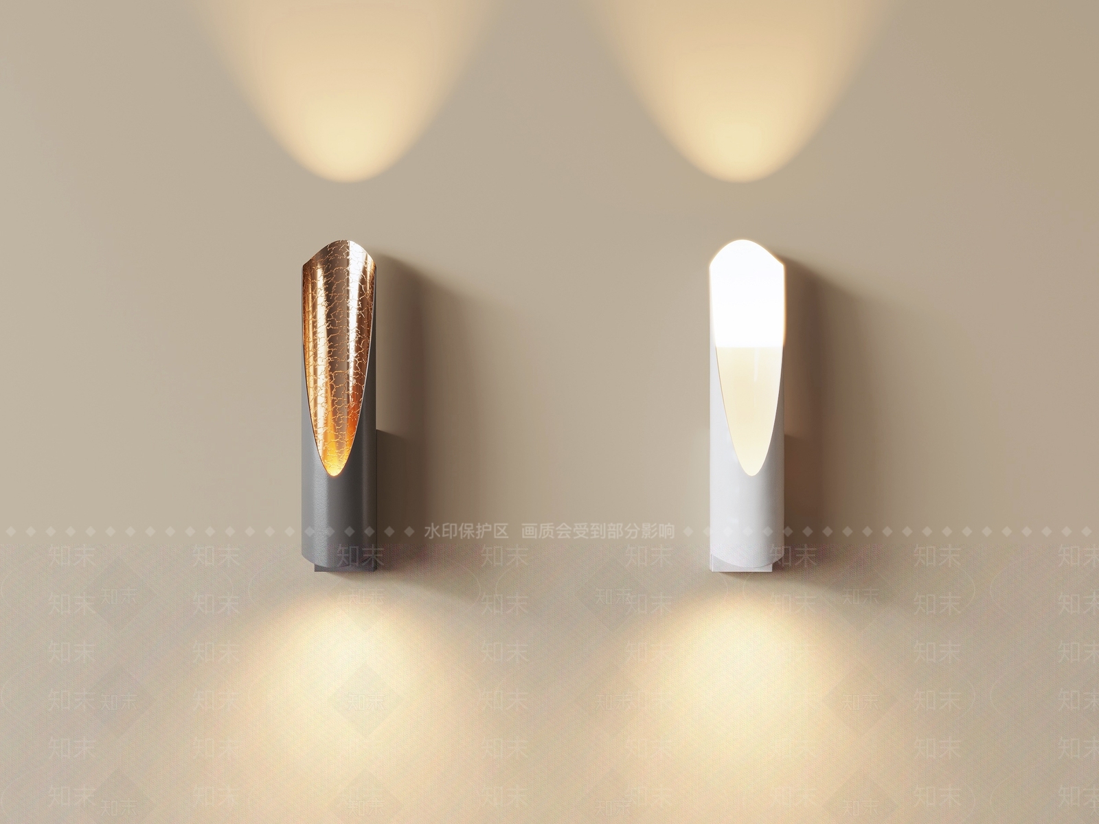 极简儿童壁灯3D模型下载【ID:1226124830】