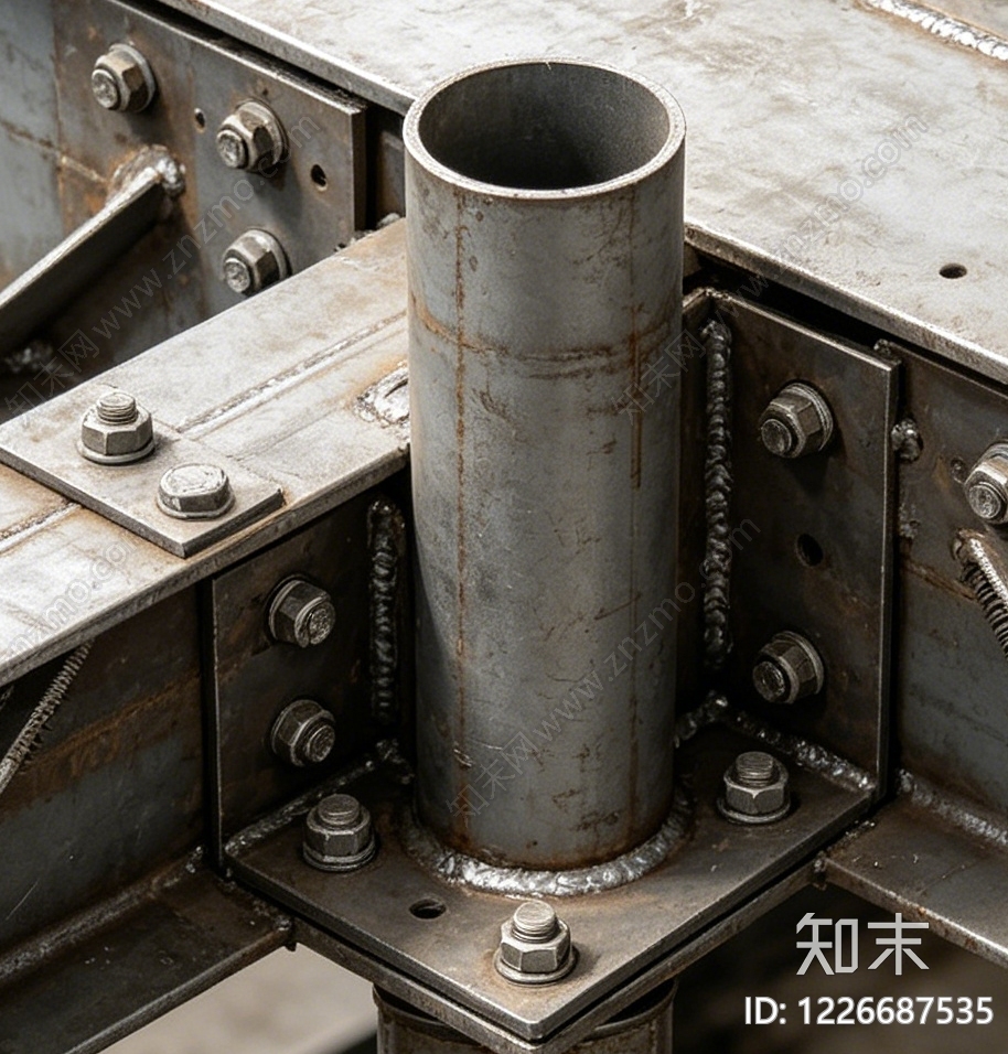 钢结构cad施工图下载【ID:1226687535】