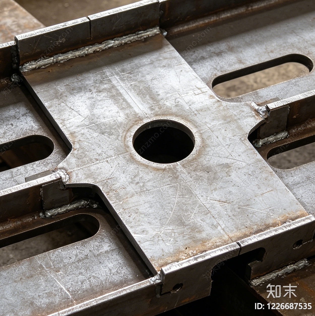 钢结构cad施工图下载【ID:1226687535】