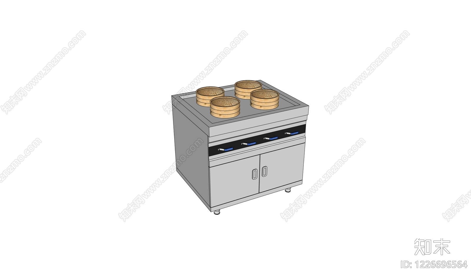 现代简约厨具SU模型下载【ID:1226696564】