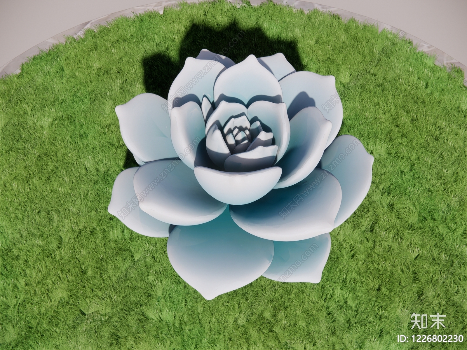 极简雕塑摆件SU模型下载【ID:1226802230】