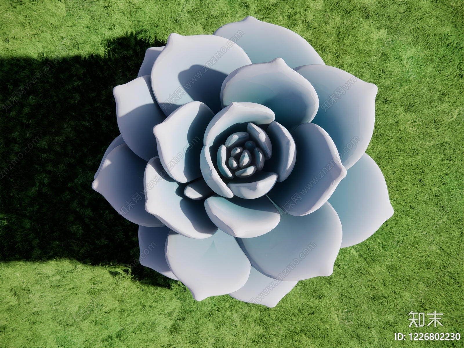 极简雕塑摆件SU模型下载【ID:1226802230】