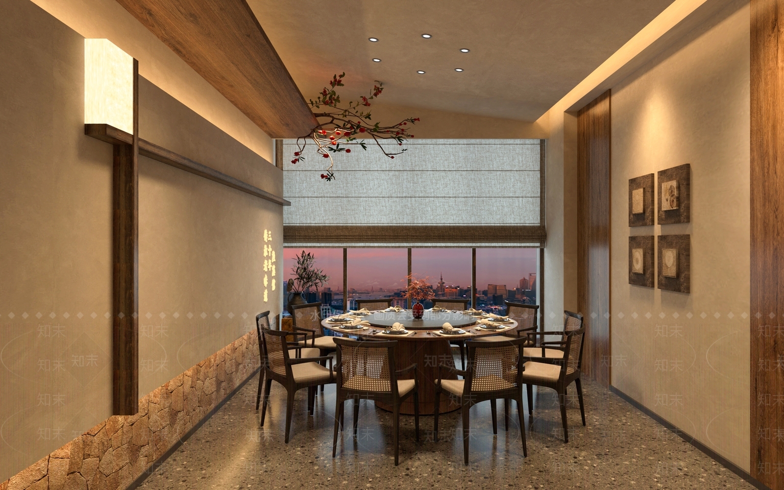 新中式包厢3D模型下载【ID:1226983156】