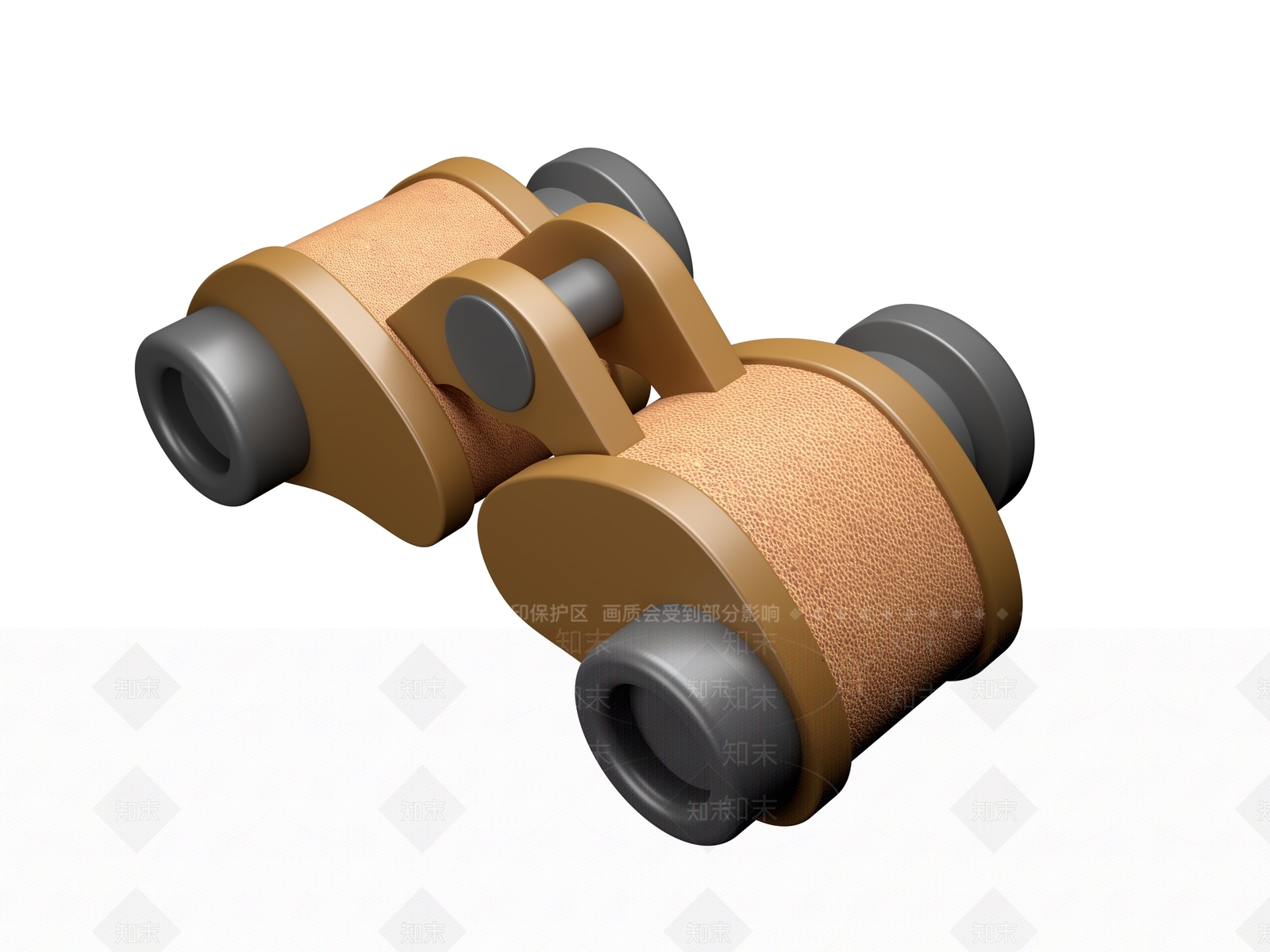 复古军事器材3D模型下载【ID:1227003722】