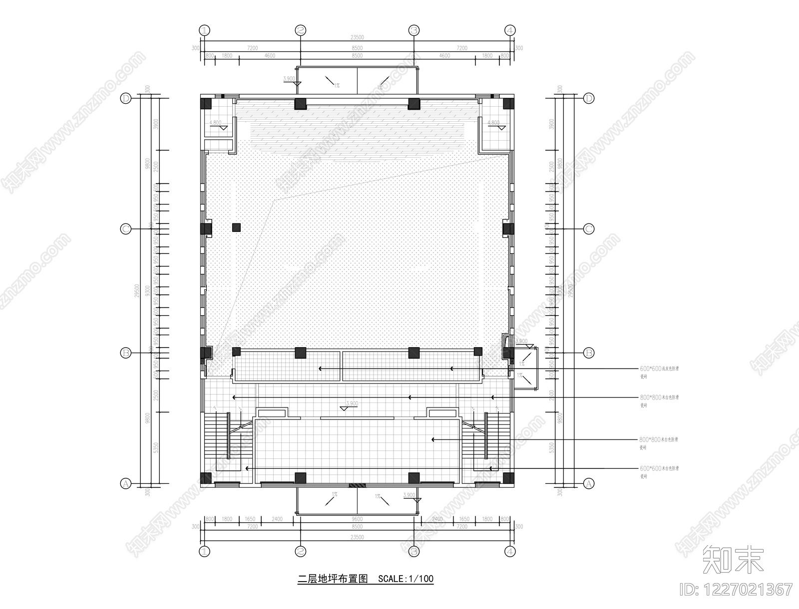 其他公共空间cad施工图下载【ID:1227021367】