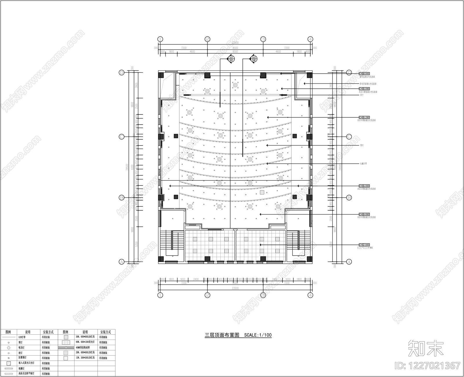 其他公共空间cad施工图下载【ID:1227021367】