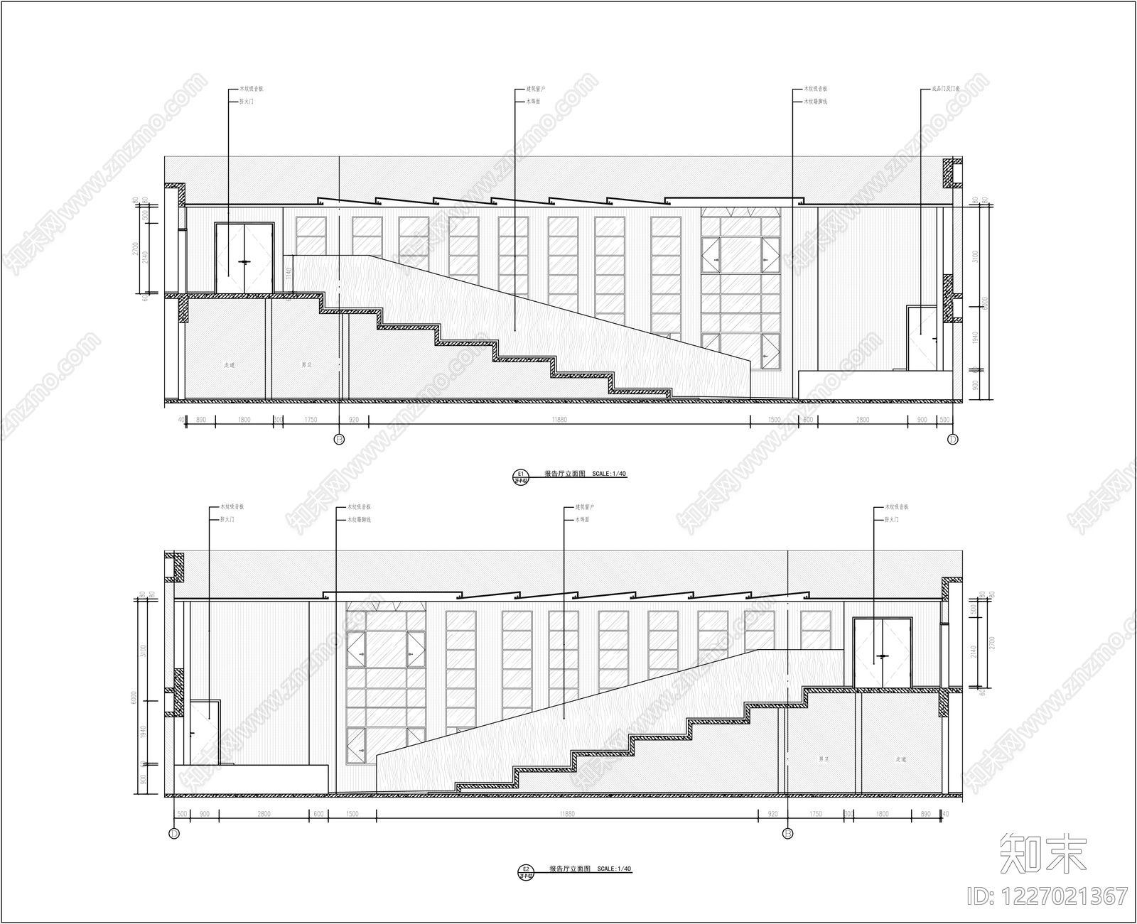 其他公共空间cad施工图下载【ID:1227021367】