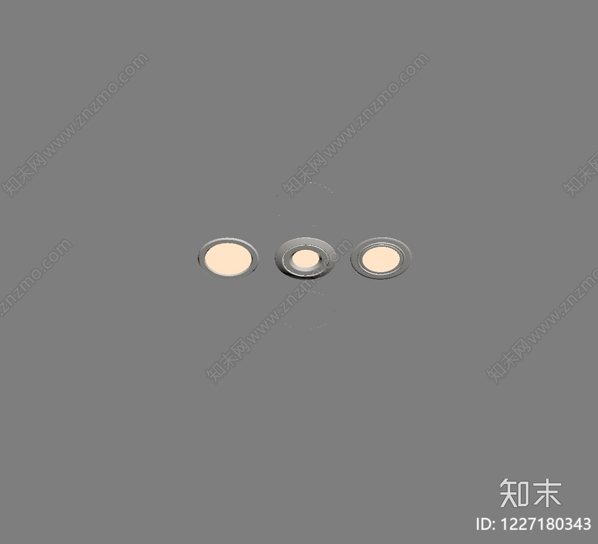 极简筒灯射灯SU模型下载【ID:1227180343】