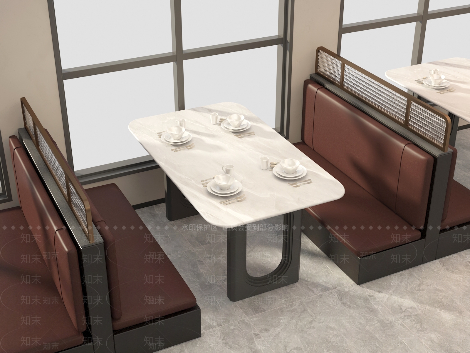 现代多人沙发3D模型下载【ID:1227861266】