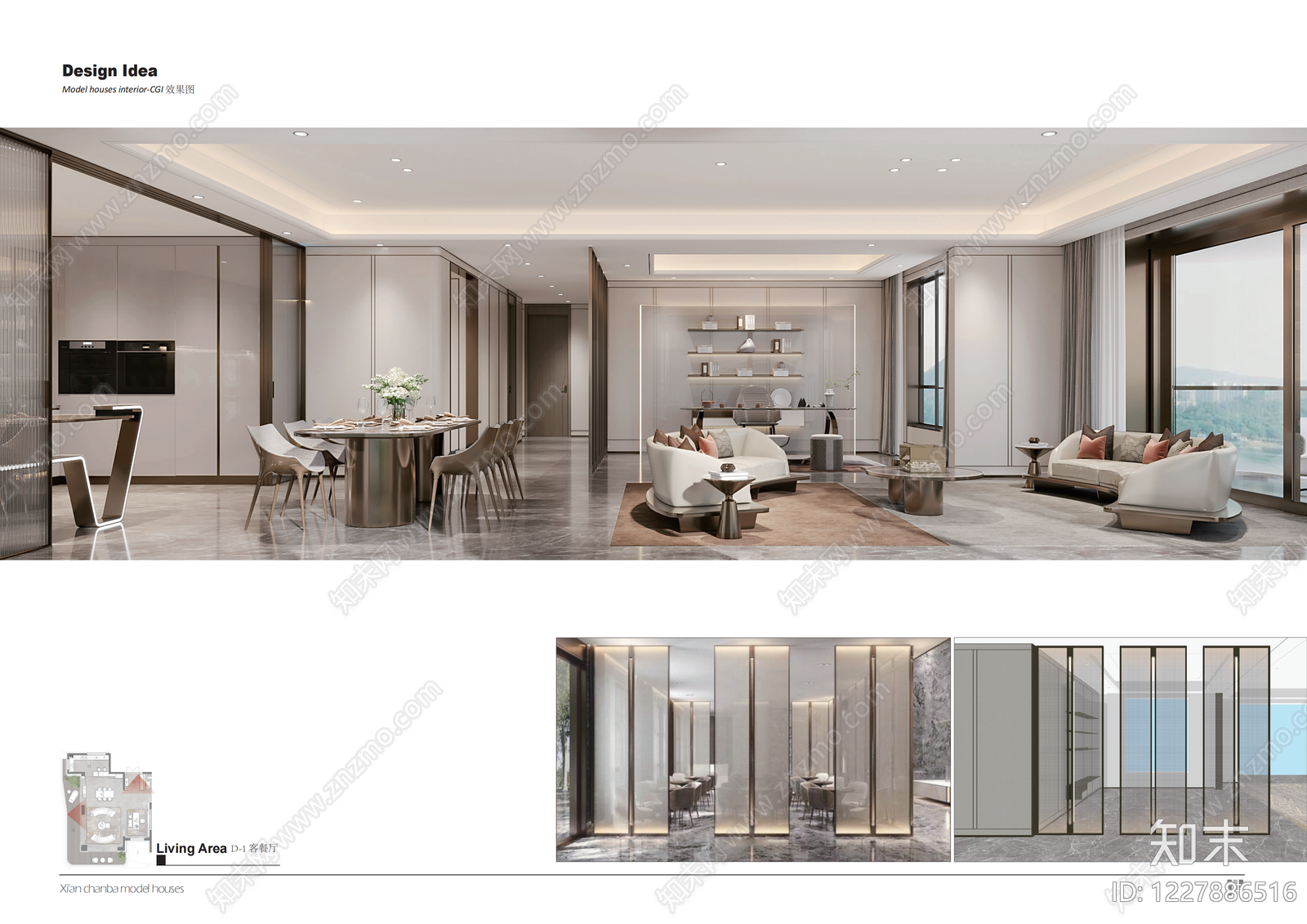 样板间cad施工图下载【ID:1227886516】