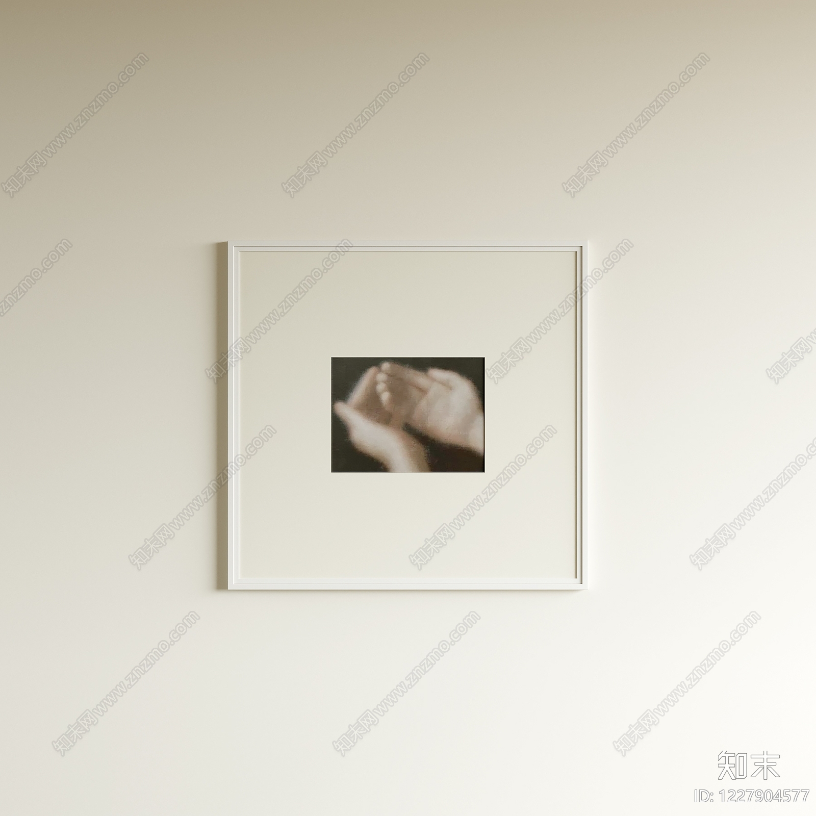极简挂画SU模型下载【ID:1227904577】