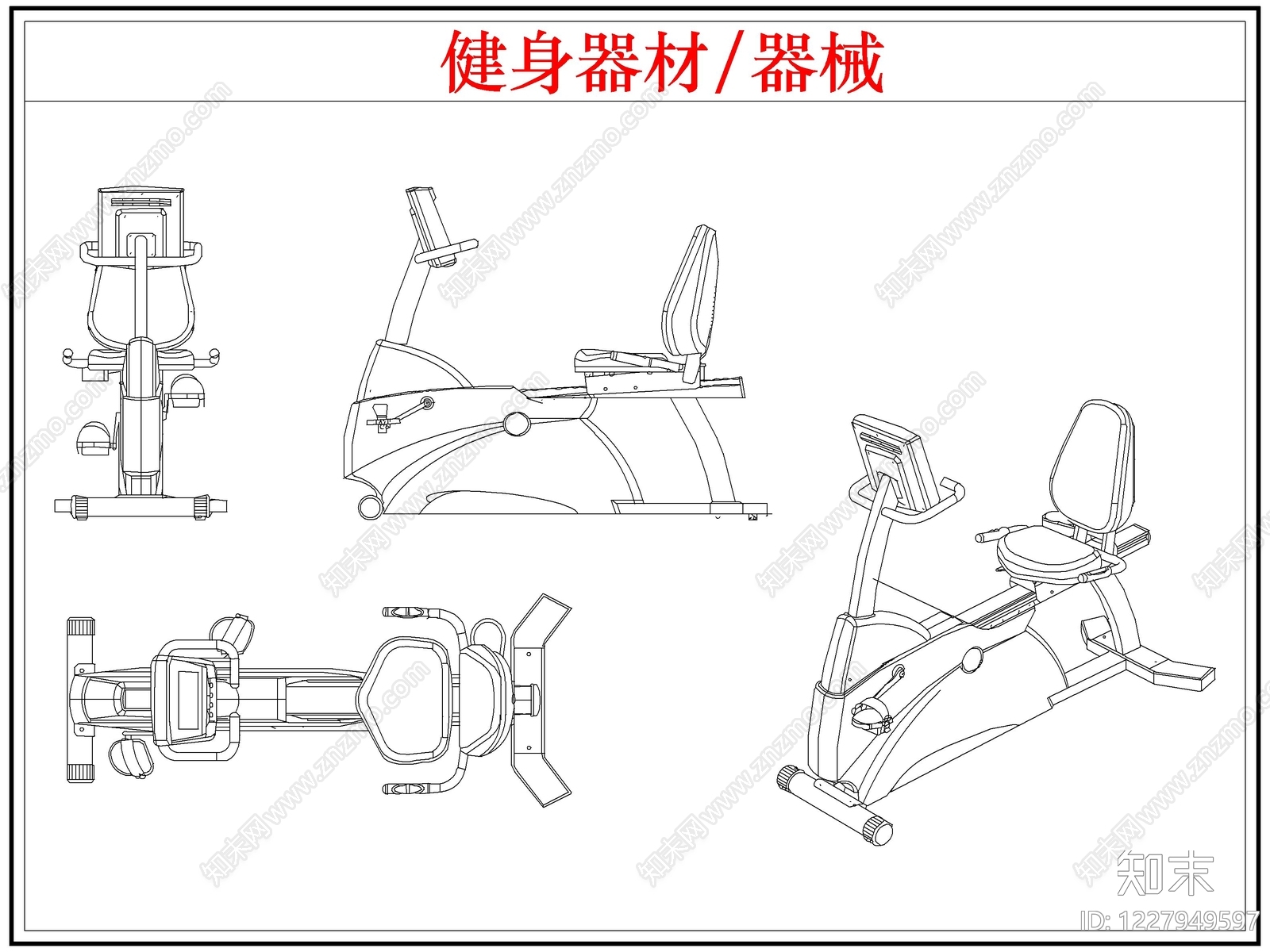 运动器材CAD图纸