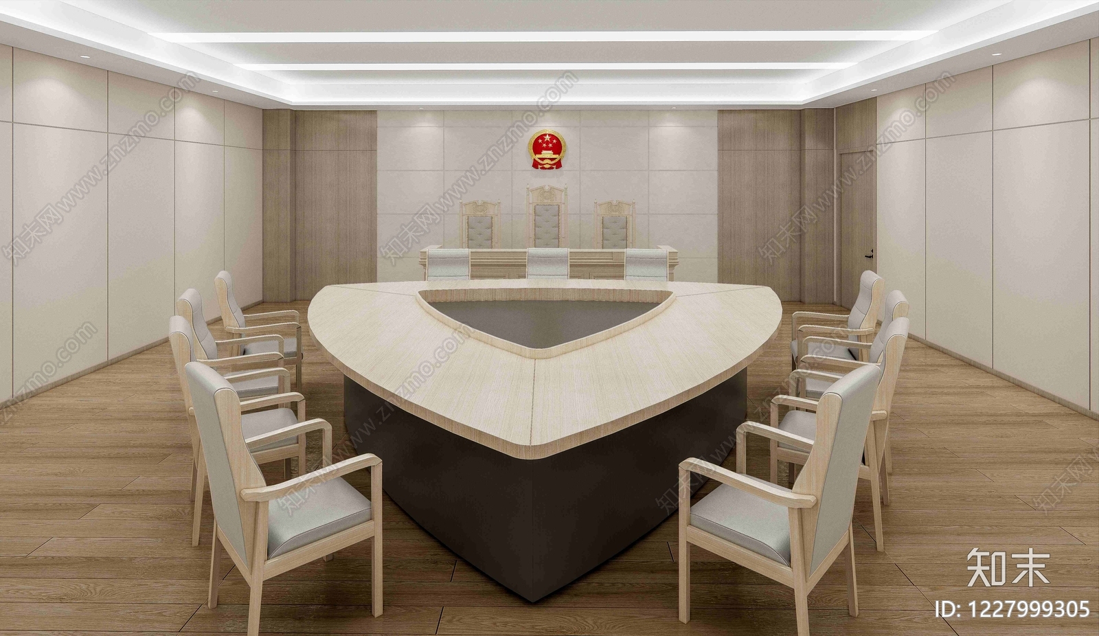 现代简约其他公共空间SU模型下载【ID:1227999305】