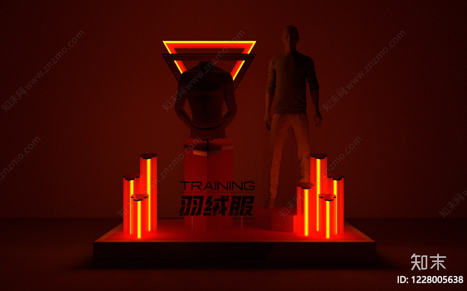 现代其他美陈SU模型下载【ID:1228005638】