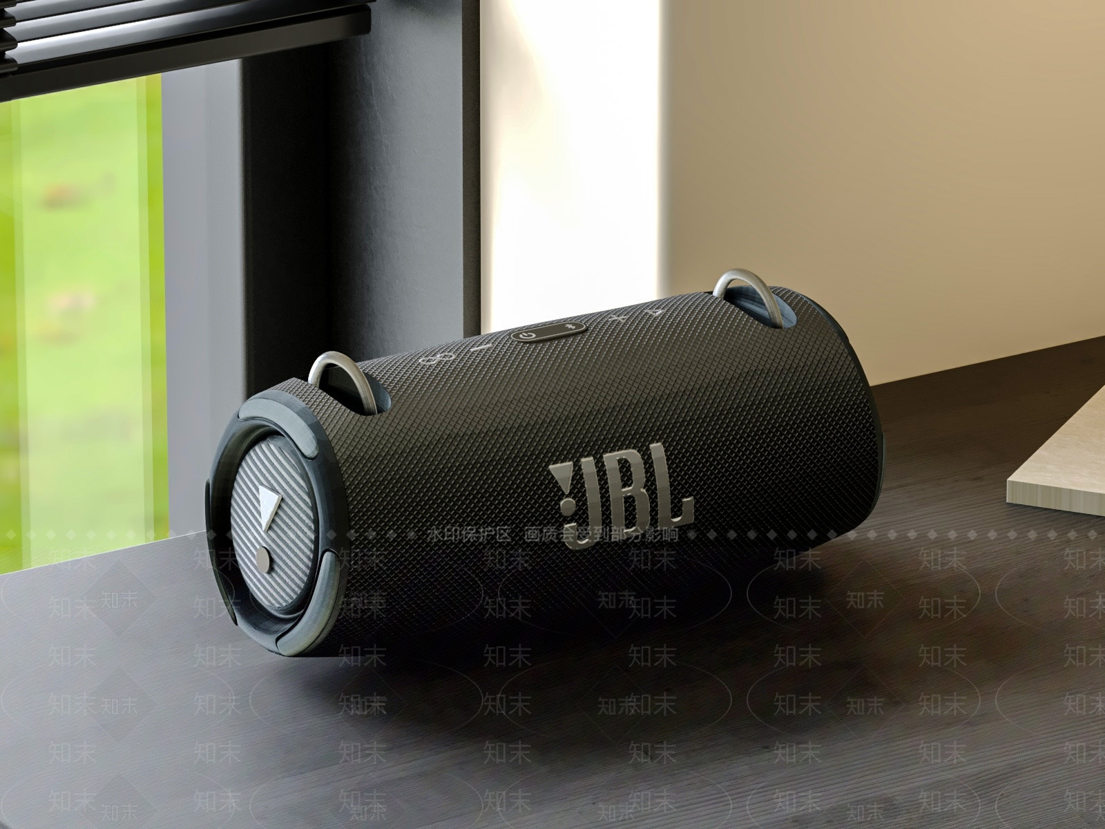 舞台音响3D模型渲染效果图