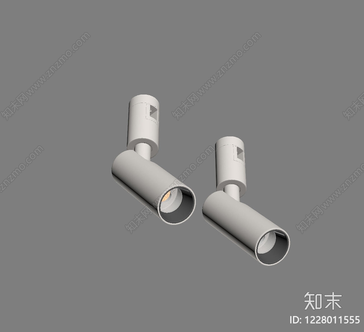 奶油风筒灯射灯SU模型下载【ID:1228011555】