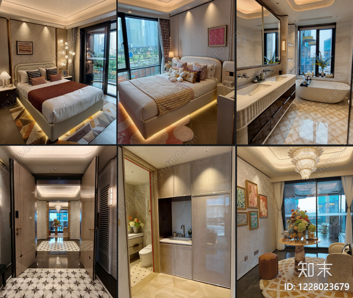 样板间cad施工图下载【ID:1228023679】