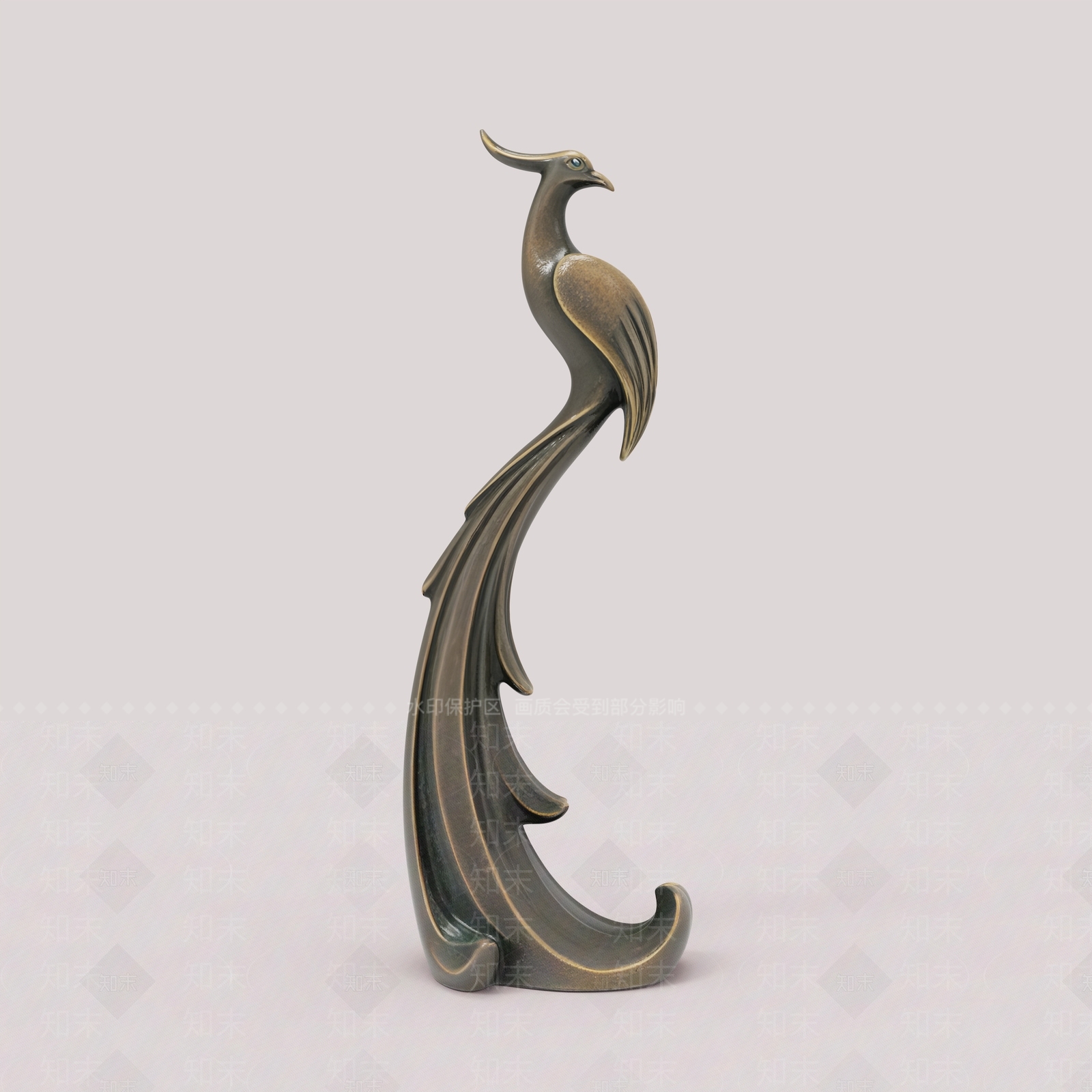 新中式雕塑摆件3D模型下载【ID:1228032734】