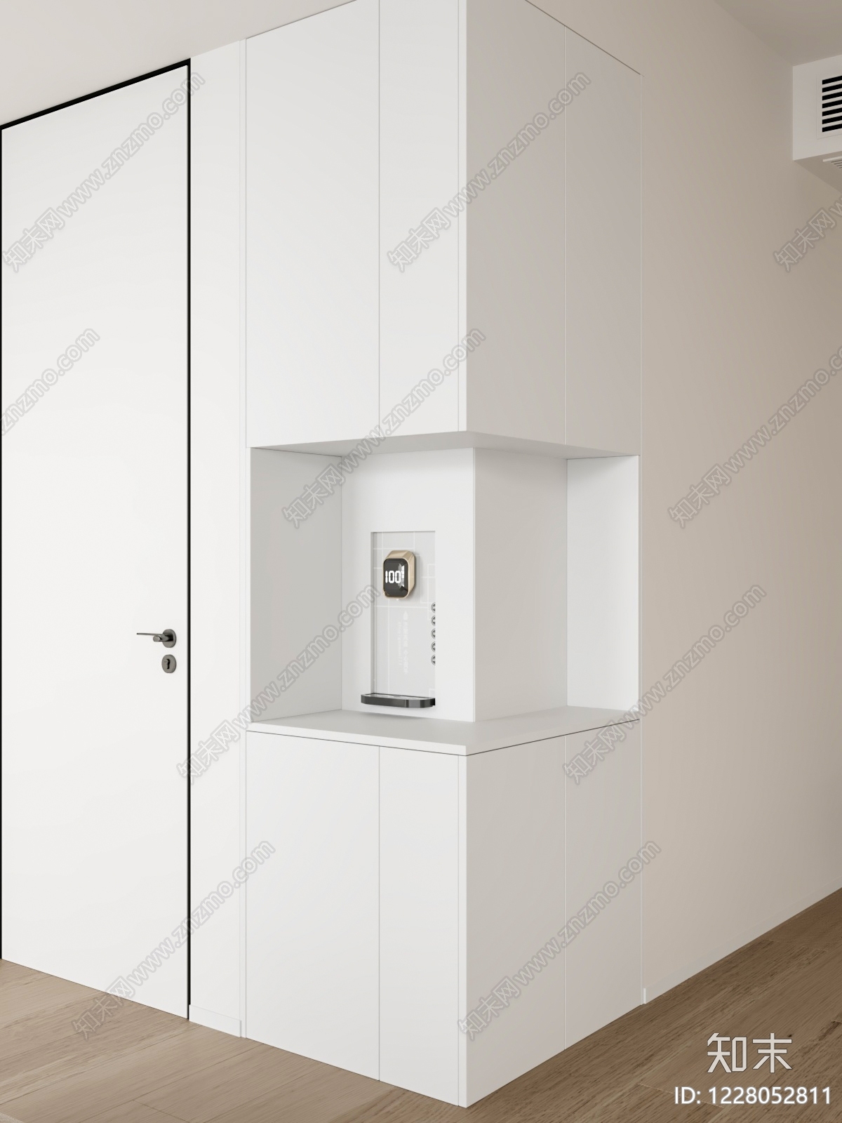 极简玄关SU模型下载【ID:1228052811】