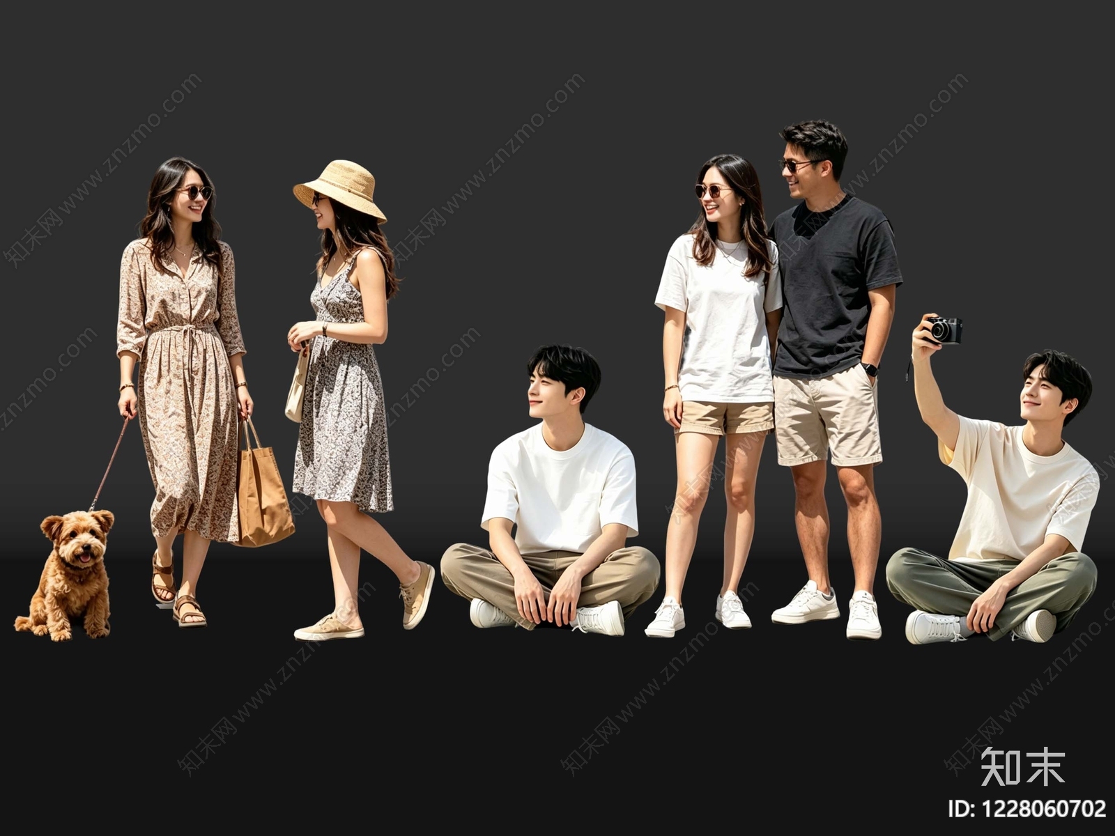 现代多人SU模型下载【ID:1228060702】