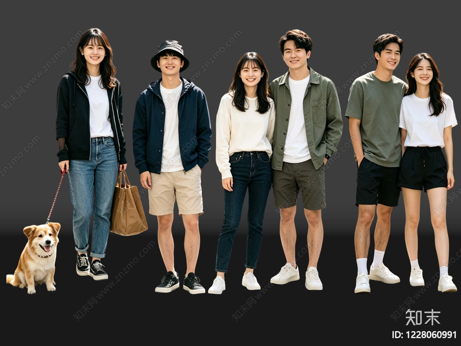 现代简约多人SU模型下载【ID:1228060991】