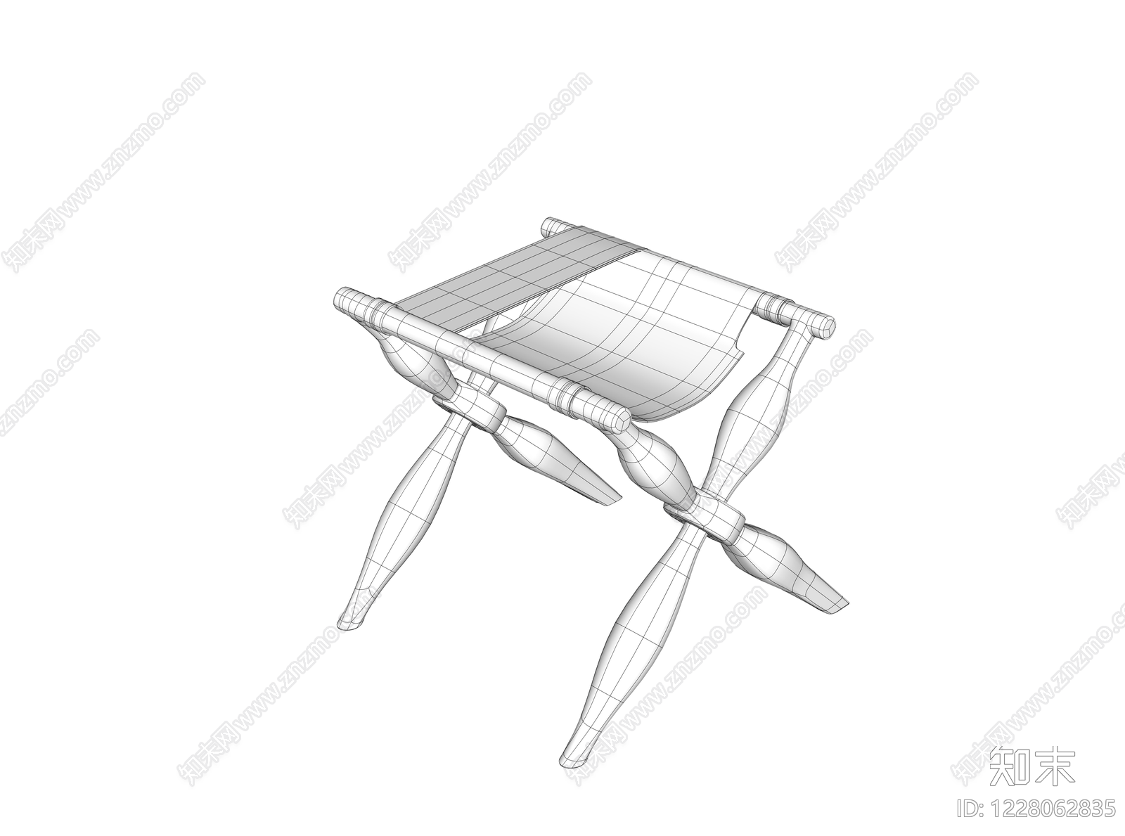 中古风其他凳子SU模型下载【ID:1228062835】