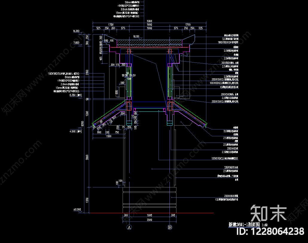 商业街景观cad施工图下载【ID:1228064238】