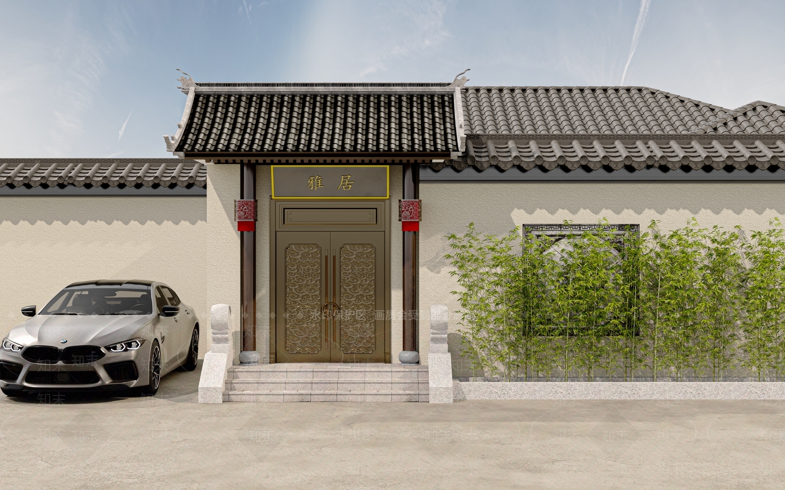 新中式茶室3D模型下载【ID:1228092339】