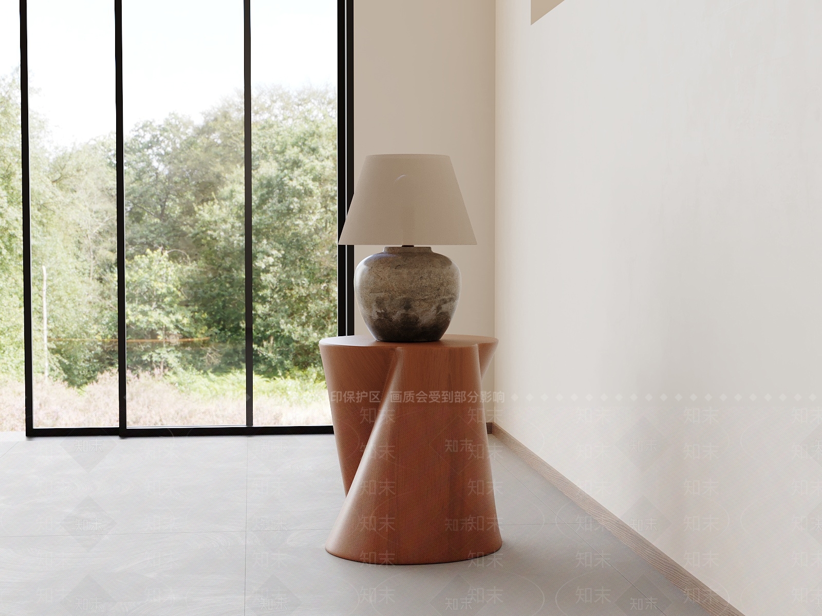 侘寂边几3D模型下载【ID:1228136835】