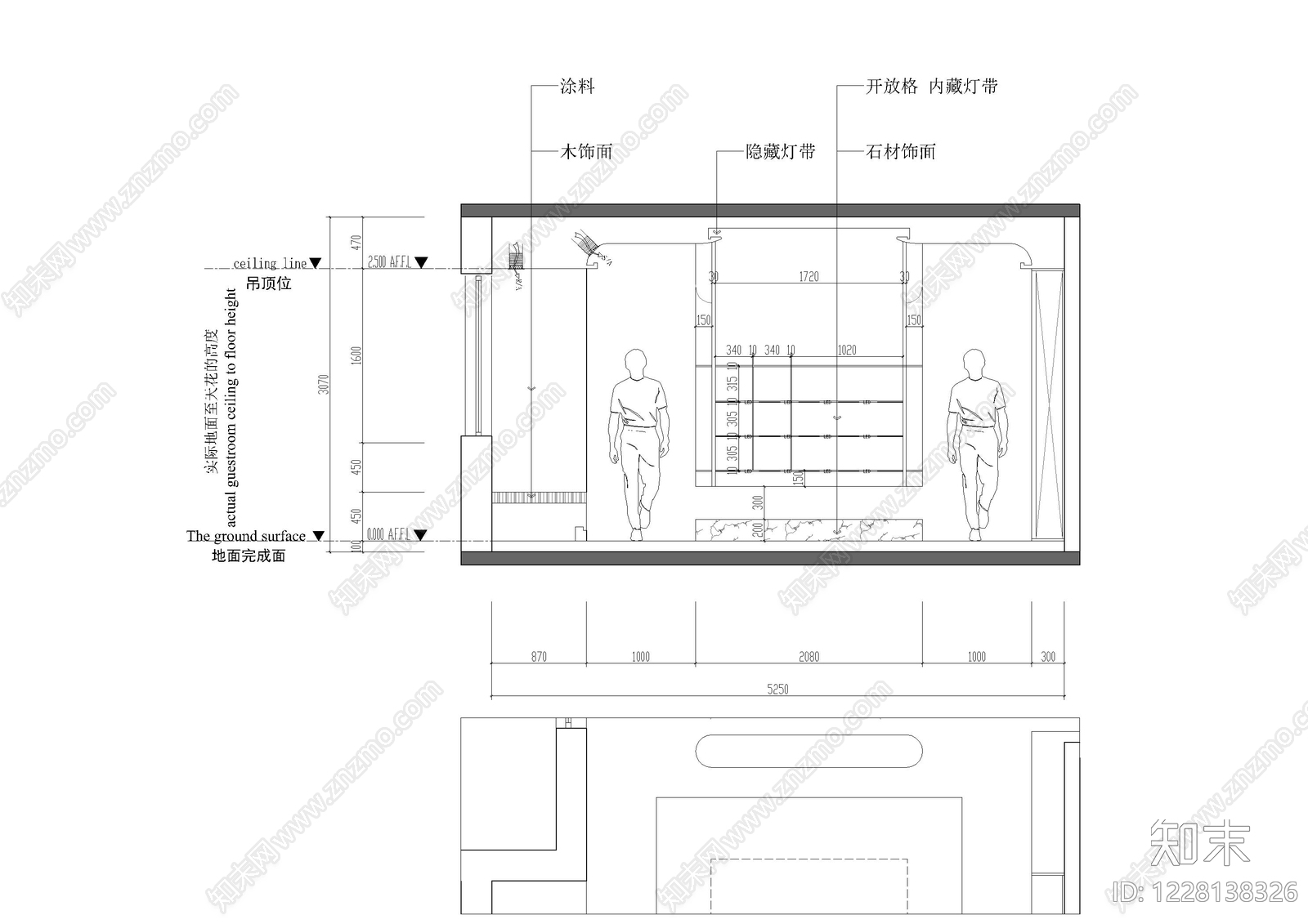 家装立面图CAD图纸
