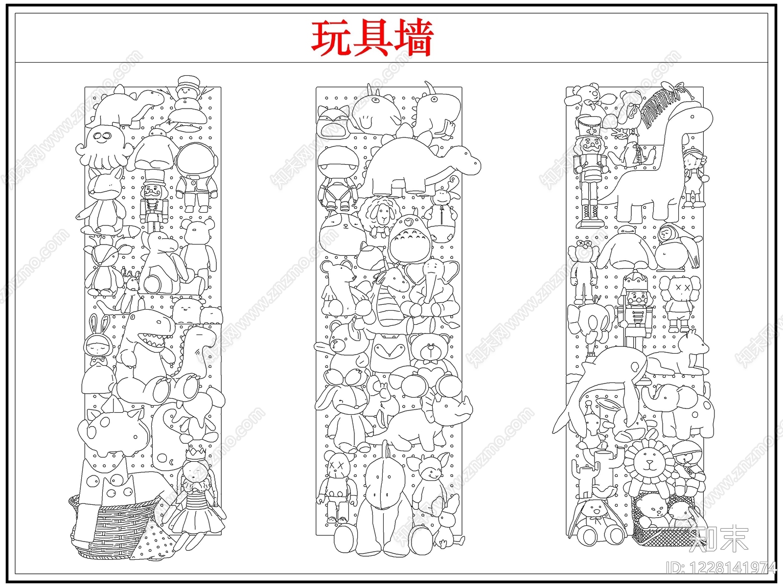 儿童器材CAD图纸