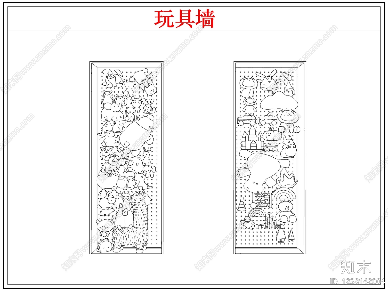 儿童器材CAD图纸