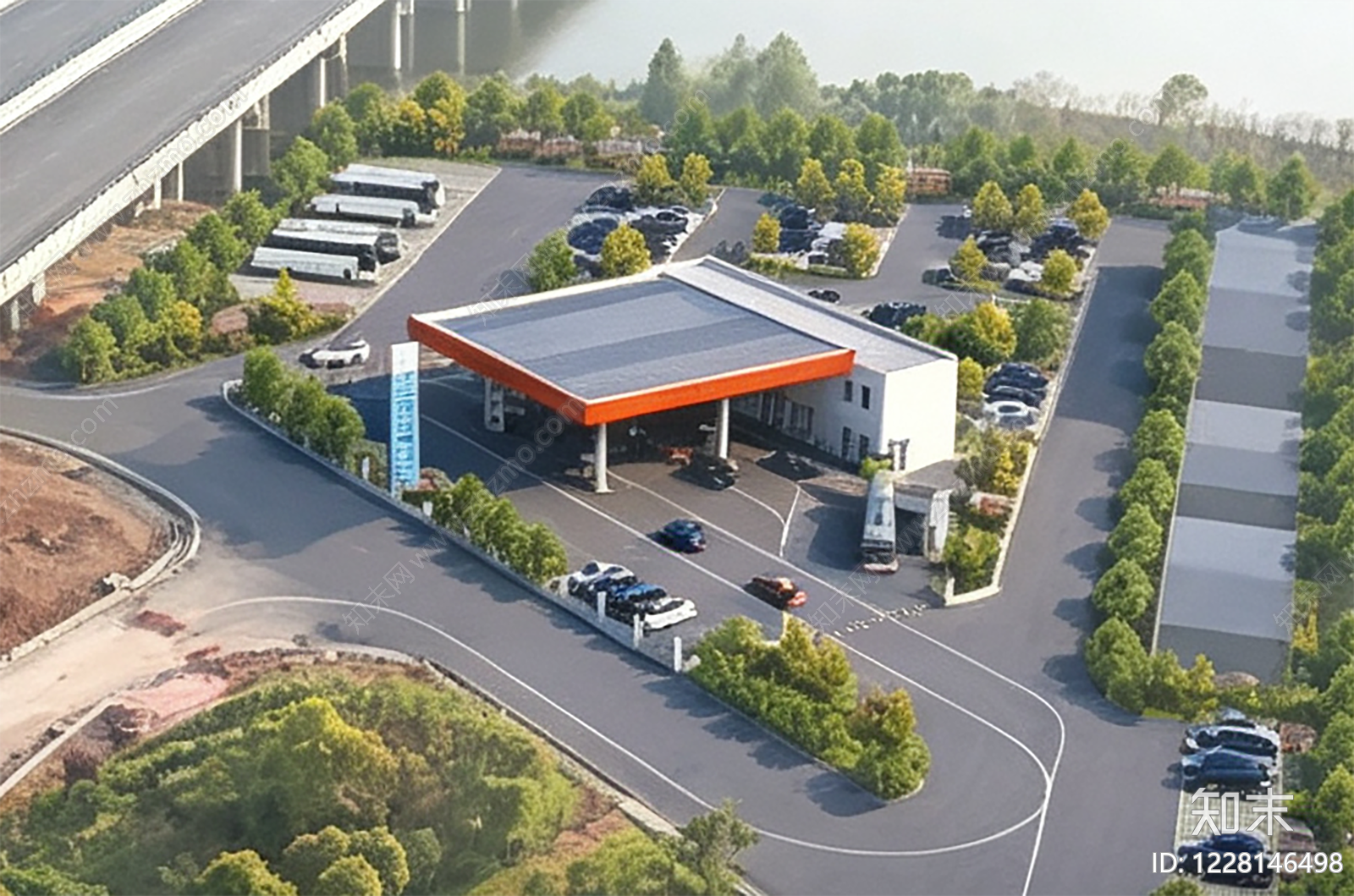 加油站CAD图纸