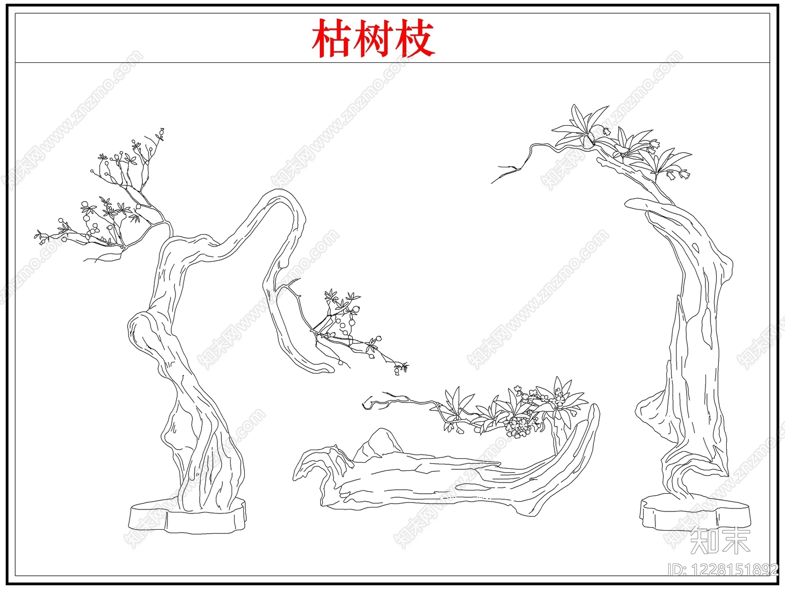 摆件CAD图纸