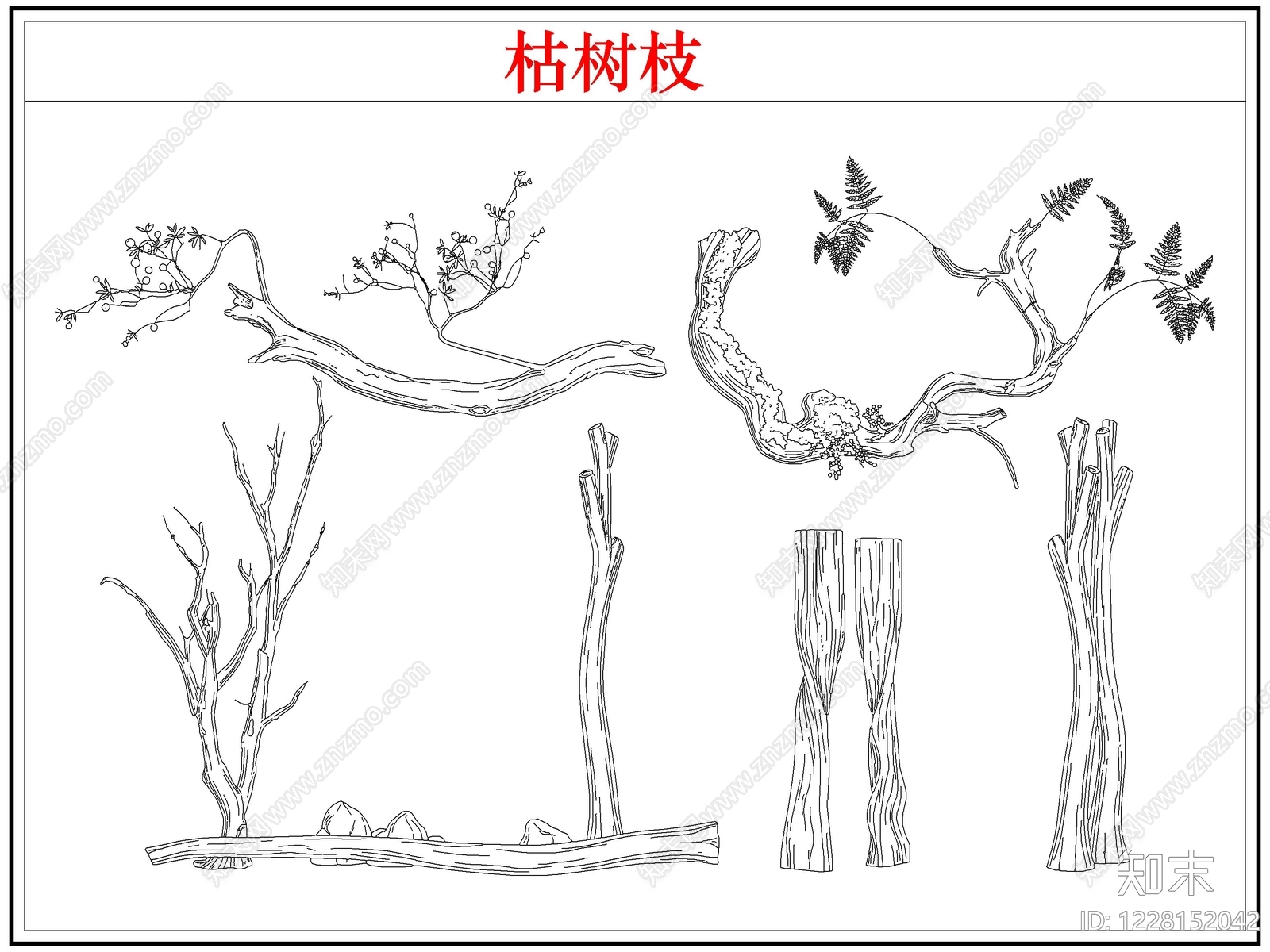 综合软装摆件图库CAD图纸