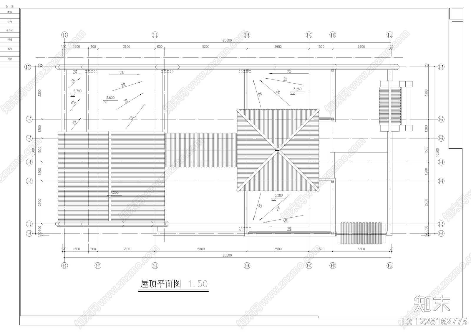 四合院cad施工图下载【ID:1228162775】