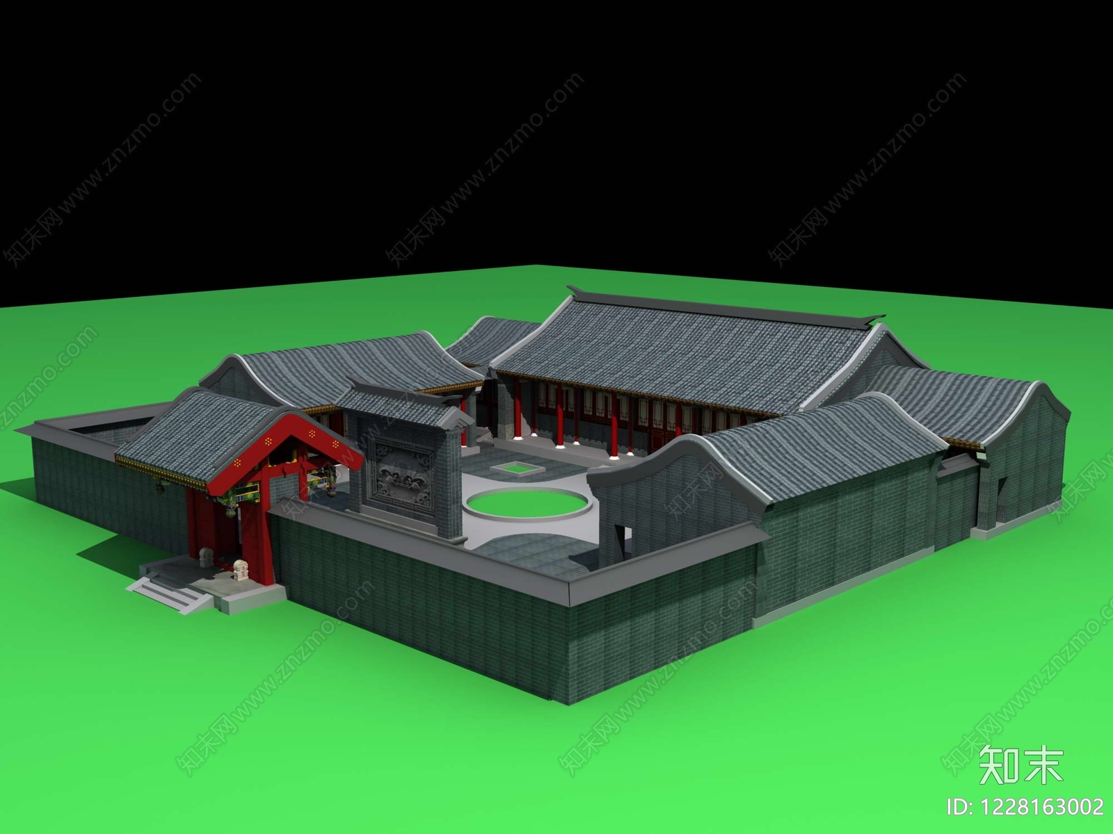 四合院CAD图纸