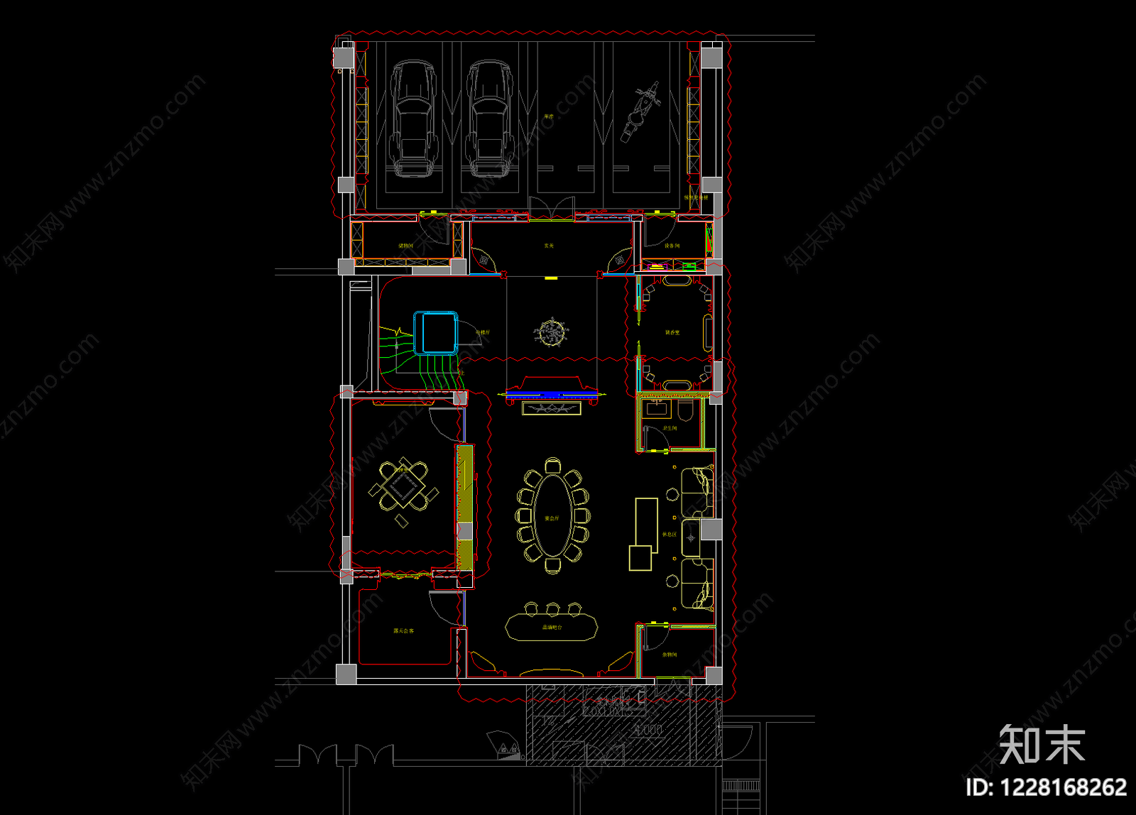 别墅cad施工图下载【ID:1228168262】