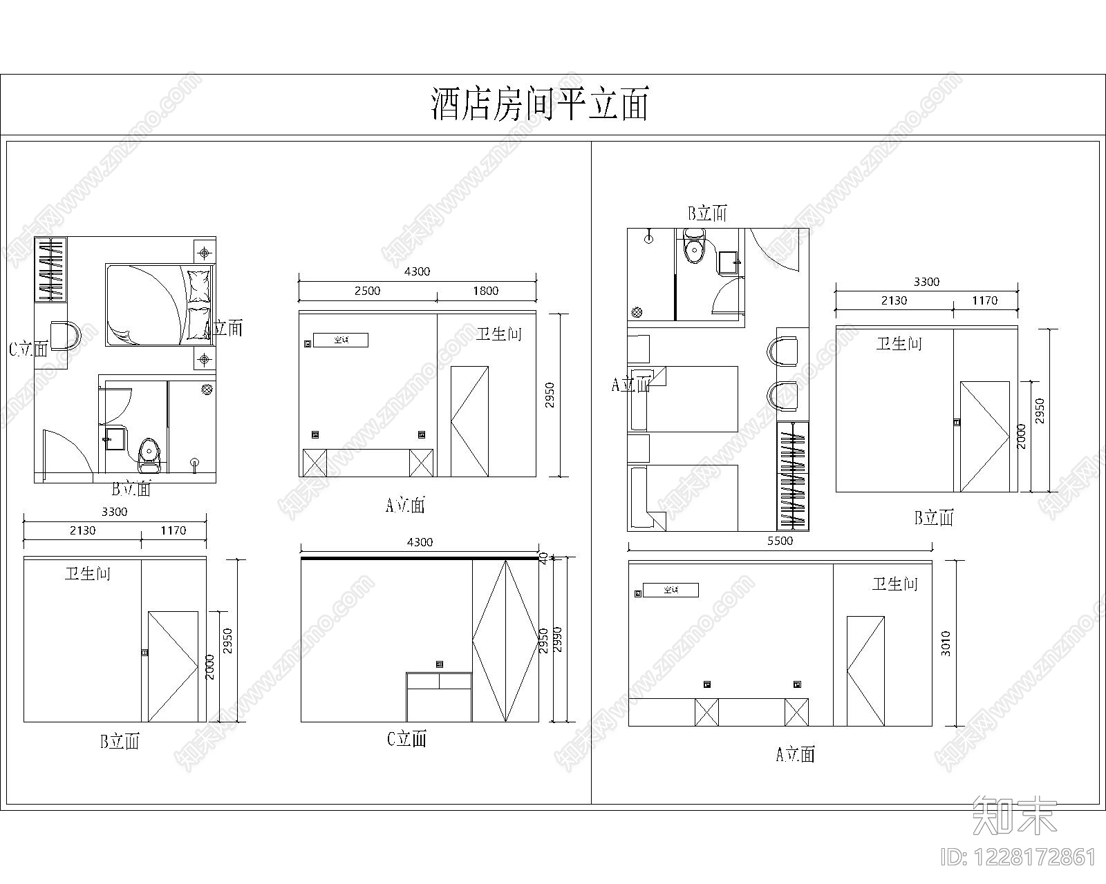 其他家装空间CAD图纸
