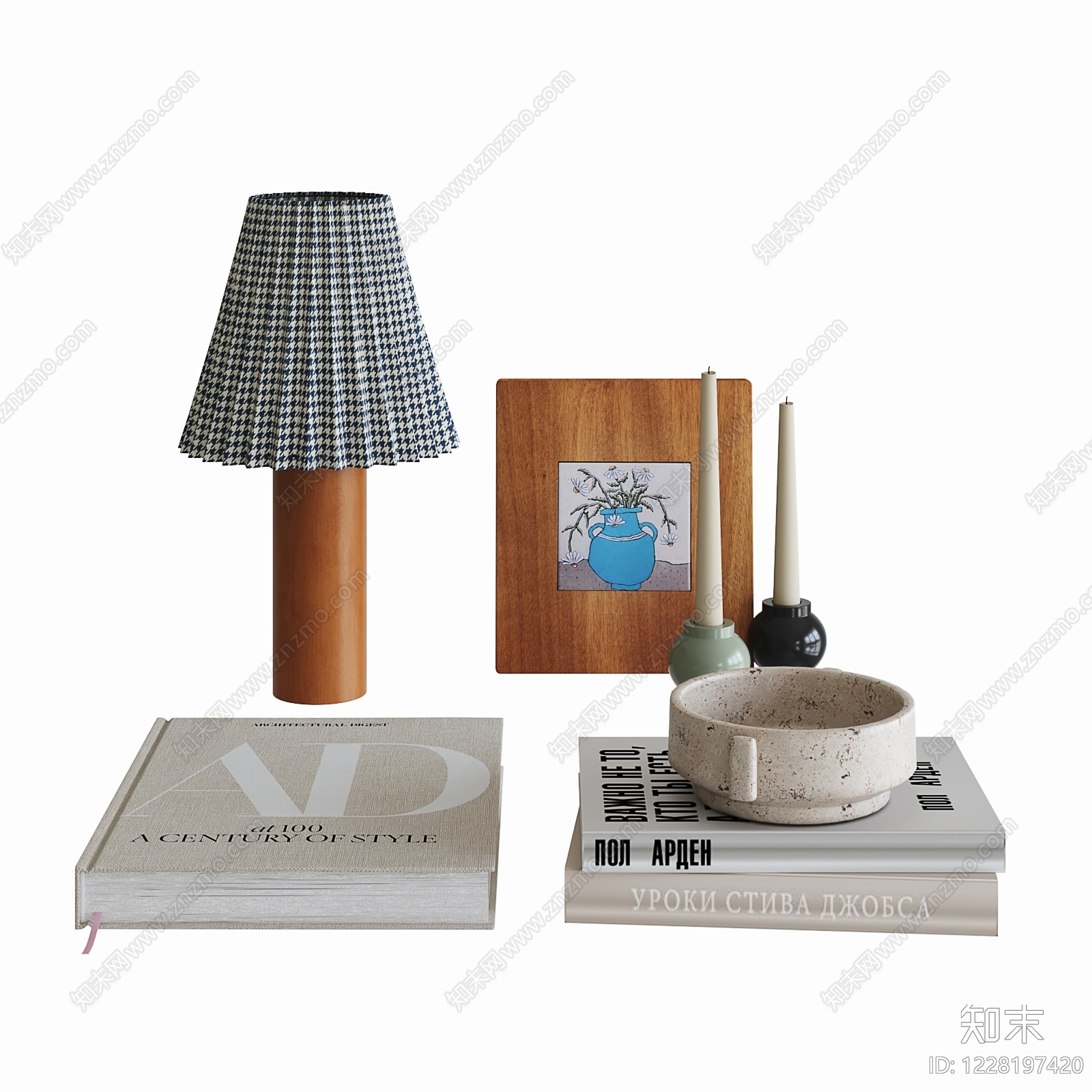 中古风摆件组合SU模型下载【ID:1228197420】