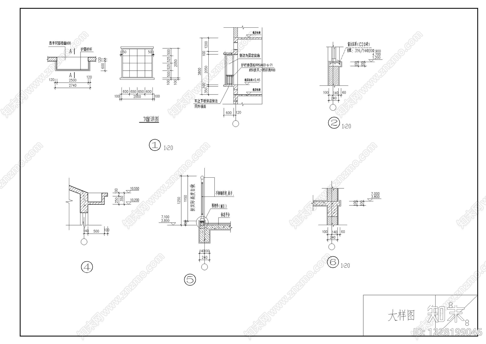 别墅建筑cad施工图下载【ID:1228199046】