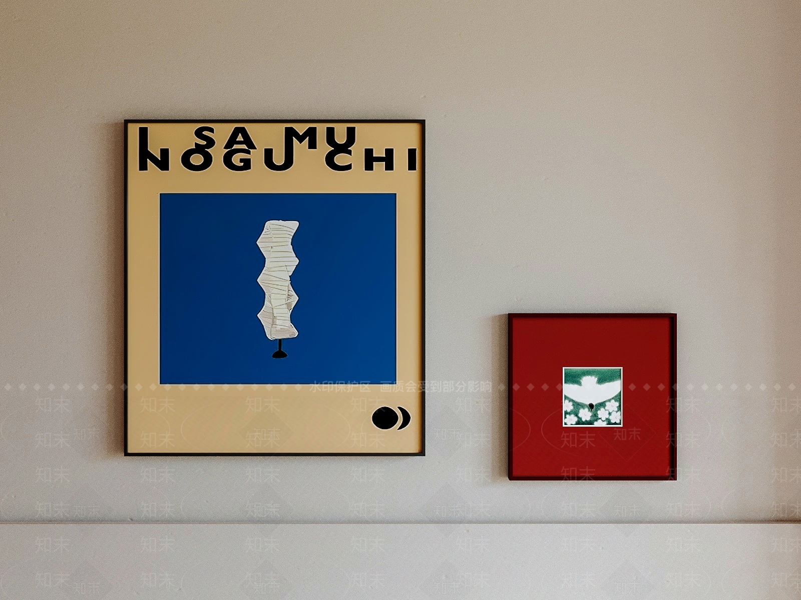 现代组合画3D模型下载【ID:1228215381】
