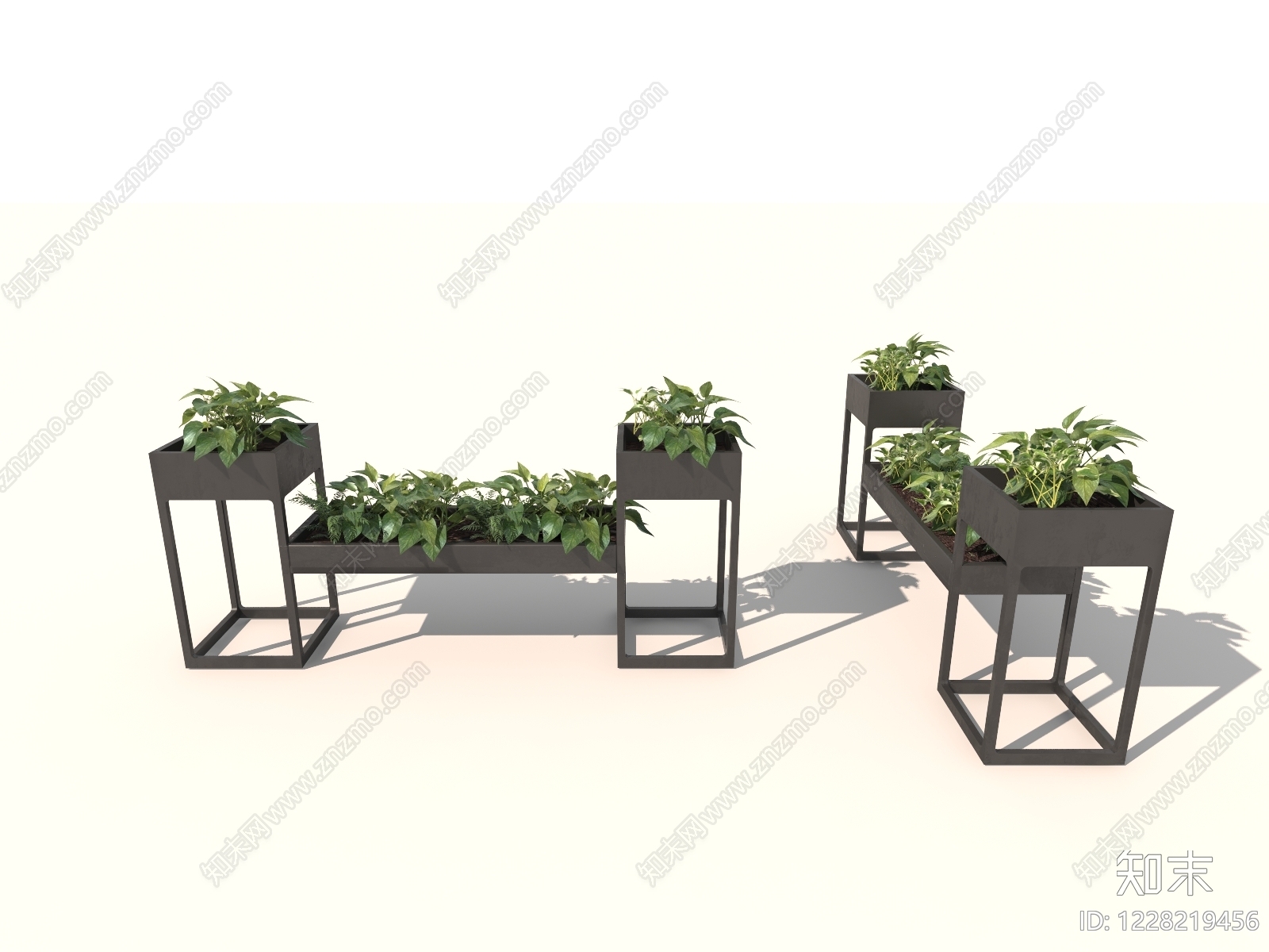 极简花架3D模型下载【ID:1228219456】
