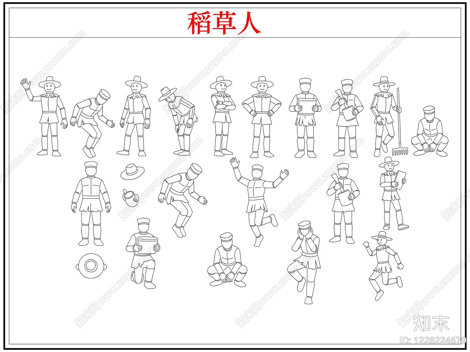 综合器材设备图库CAD图纸