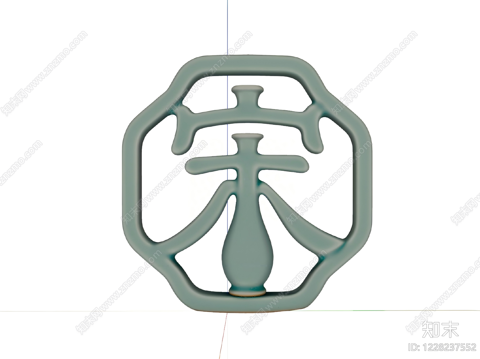 宋式美学立体LOGOSU模型下载【ID:1228237552】