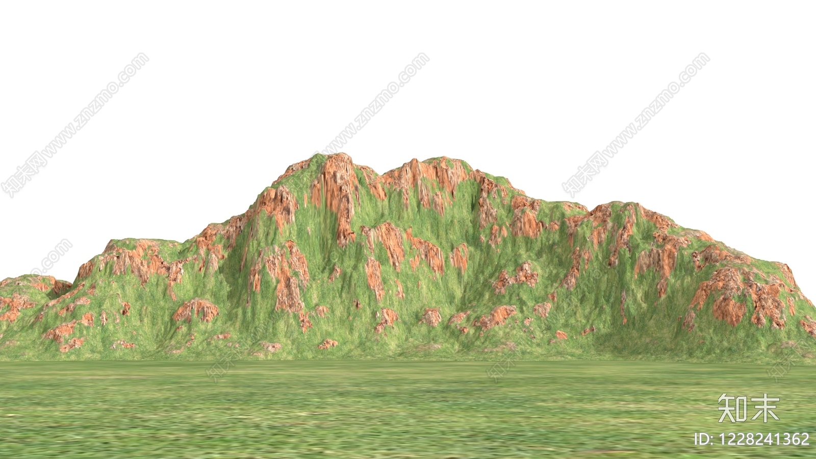 陡坡山体3D模型下载【ID:1228241362】