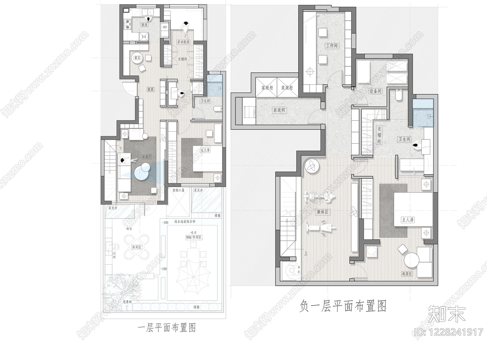 别墅cad施工图下载【ID:1228241917】